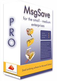 MsgSave Pro for email archiving
