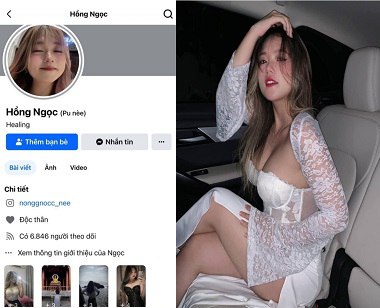 (Sex Viet) Tik toker Trương Hồng Ngọc lần đầu bị lộ clip sex